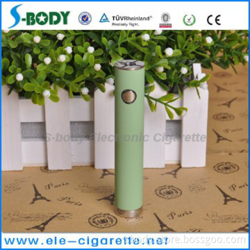 e-cigarette battery micro usb passthrough rechargeable battery